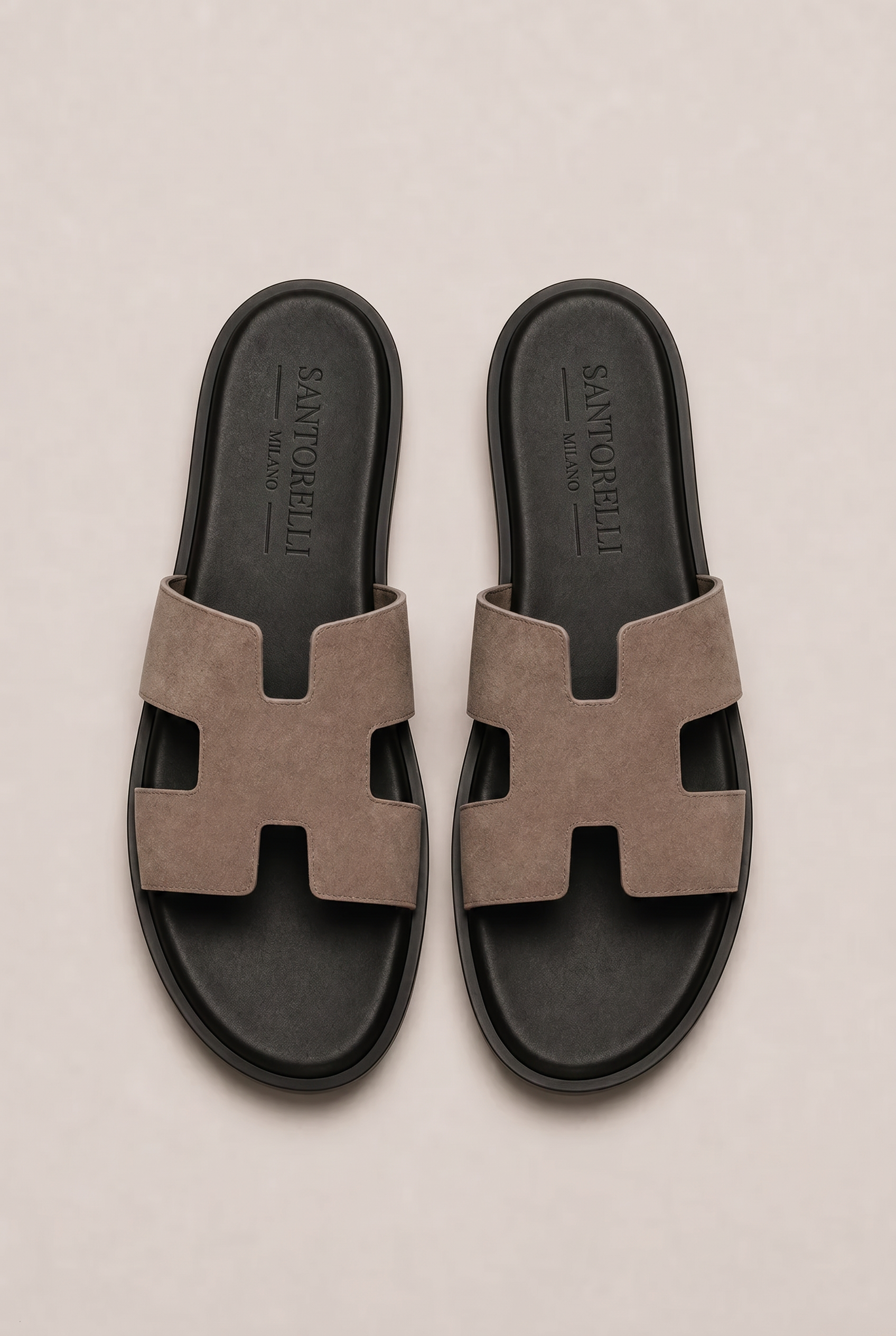 Valero Suede Sandal Taupe