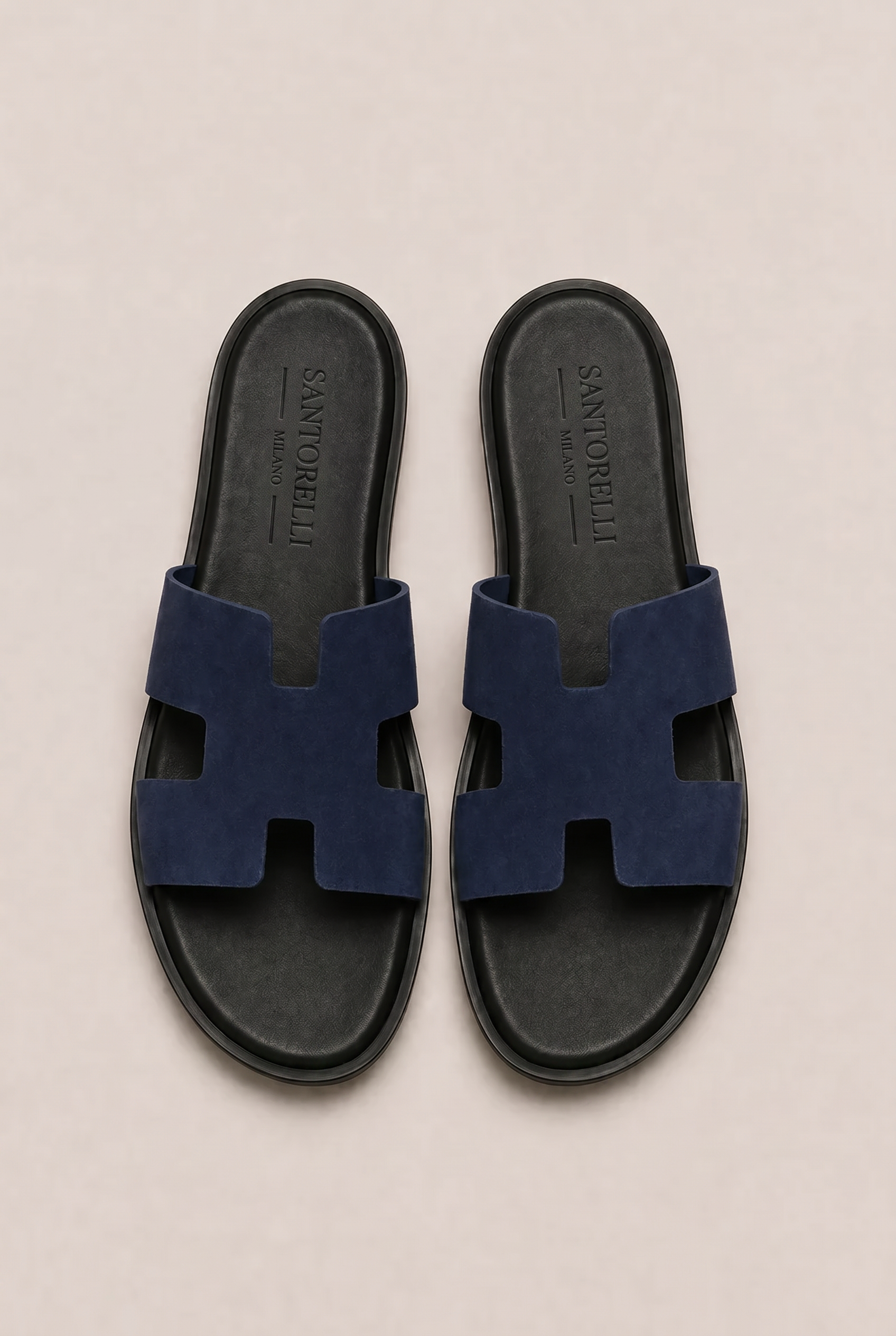 Valero Suede Sandal Navy