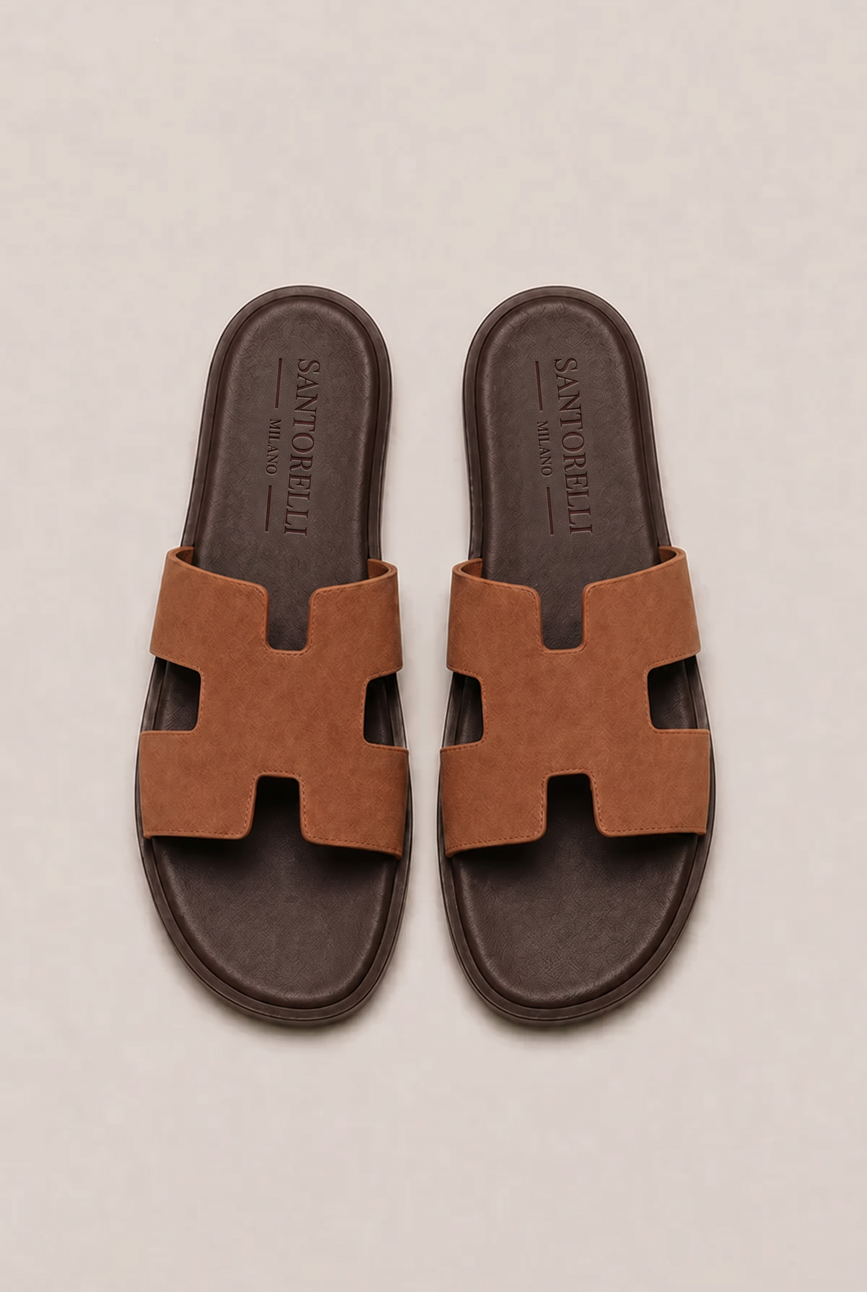 Valero Suede Sandal Brown