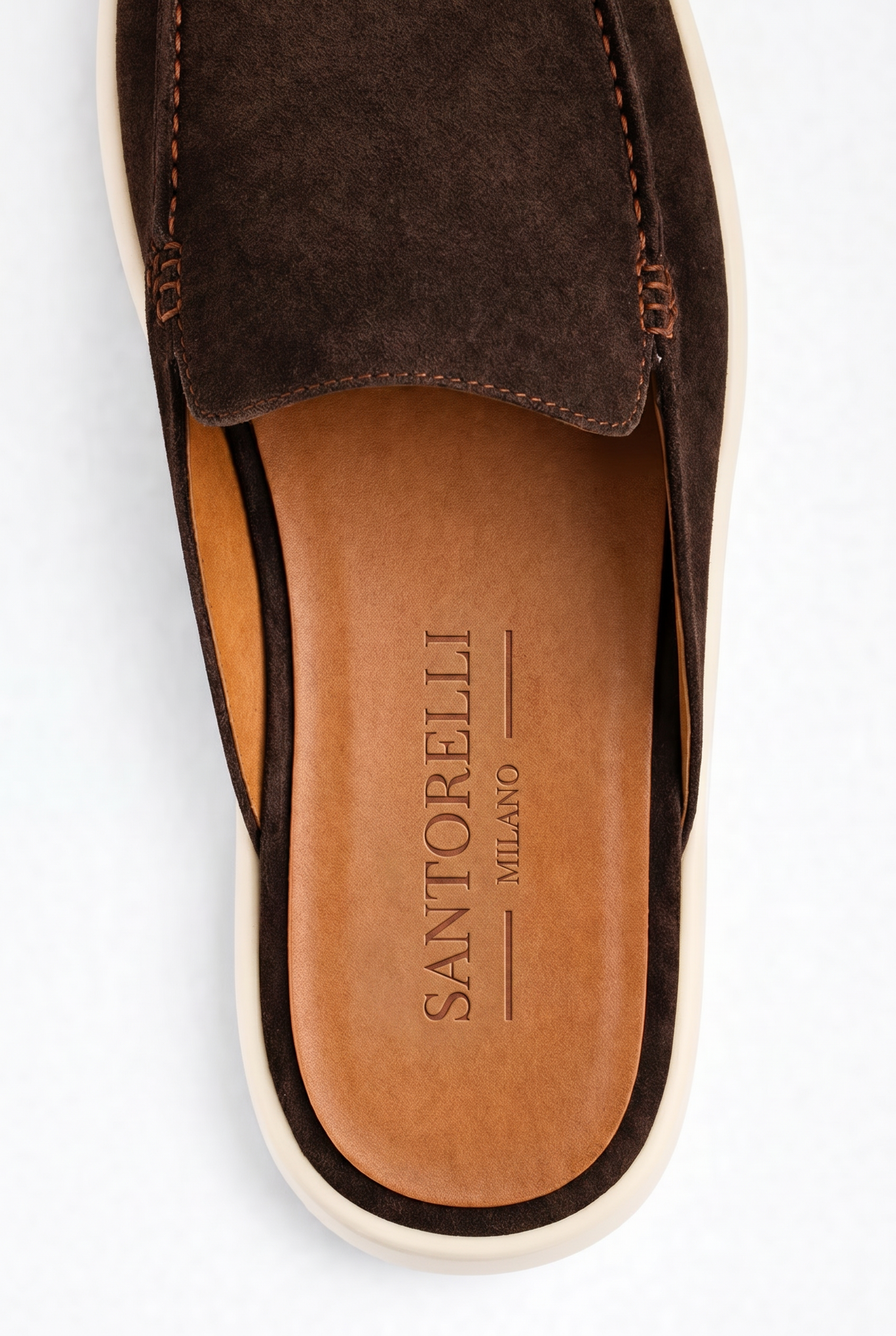 Ancestral Suede Mule Brown