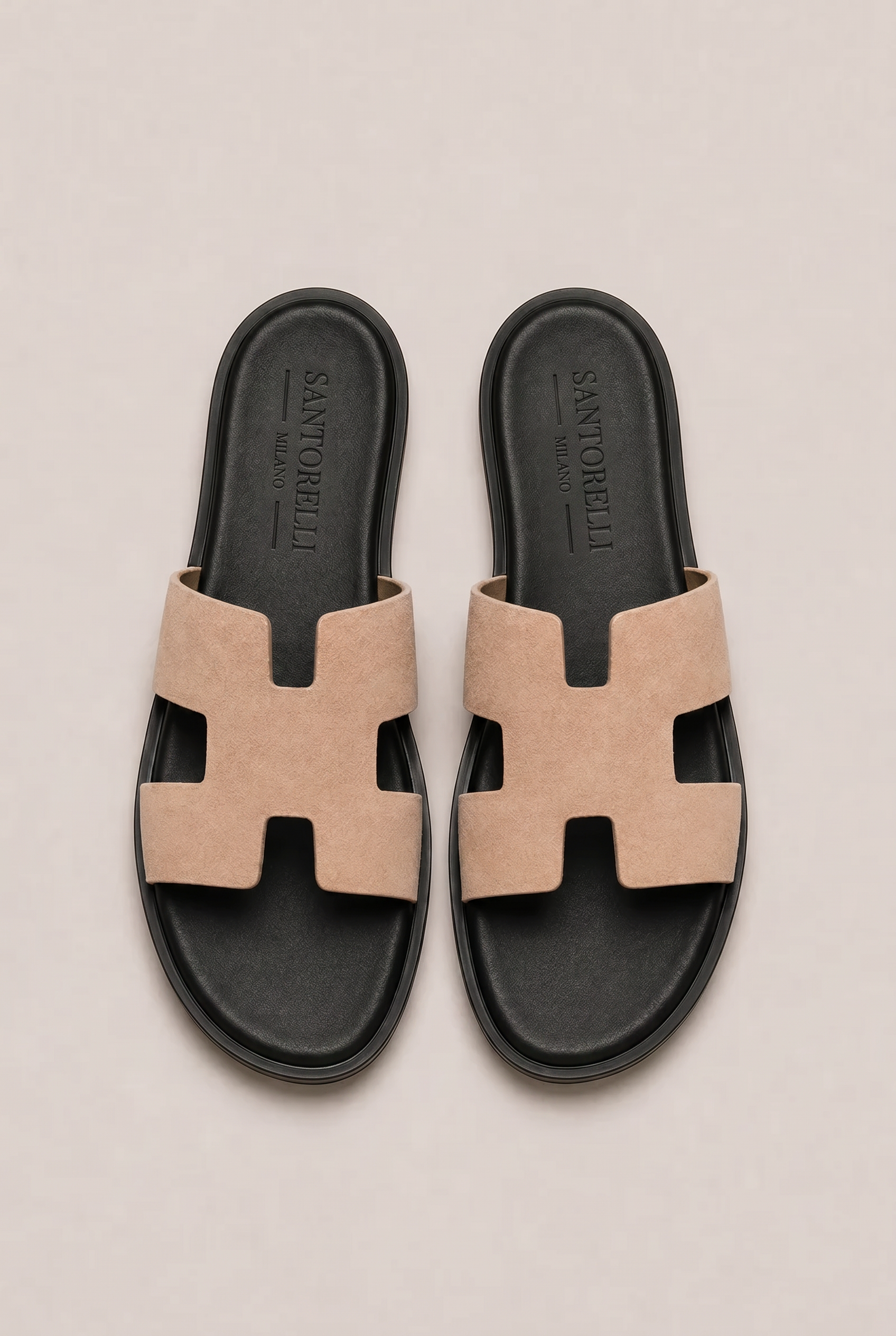 Valero Suede Sandal Beige