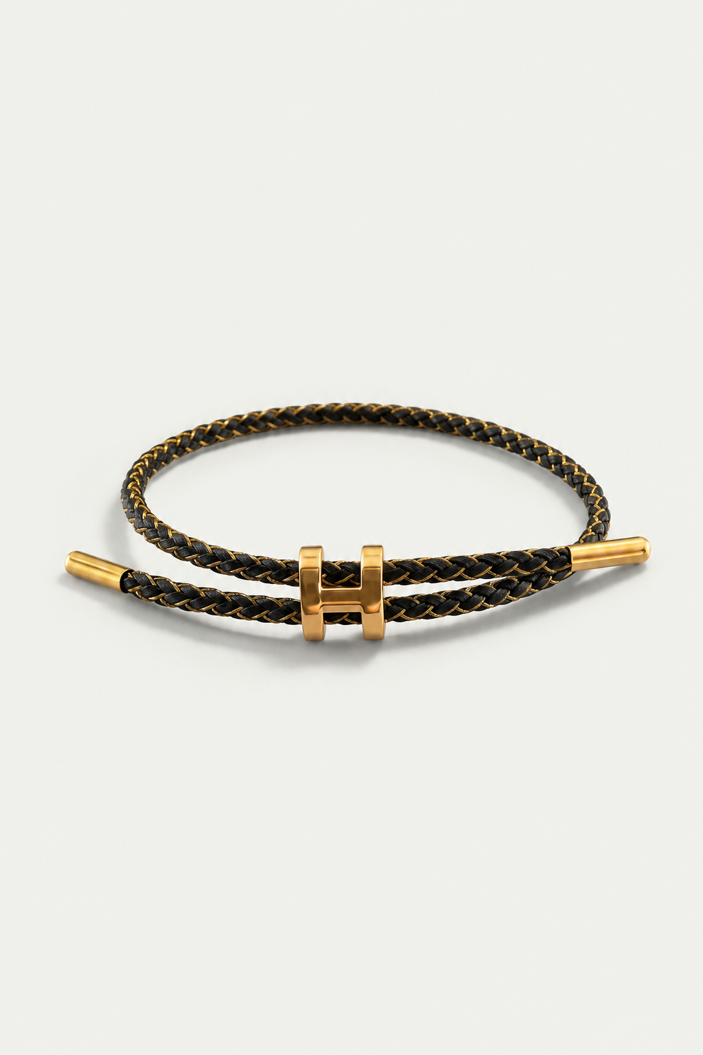 Santorelli Bracelet Gold/Black