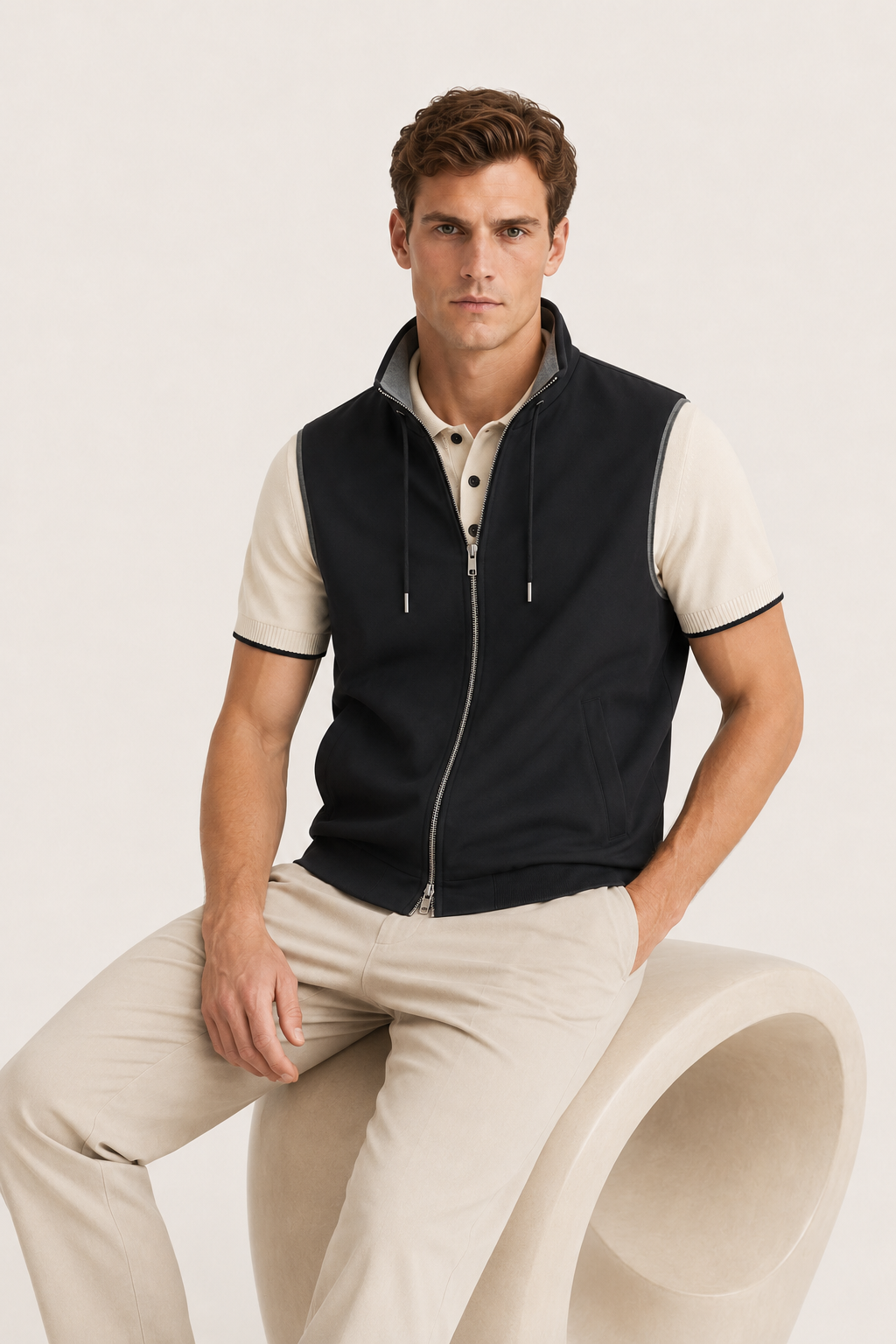 Santorelli Reversible Vest Black