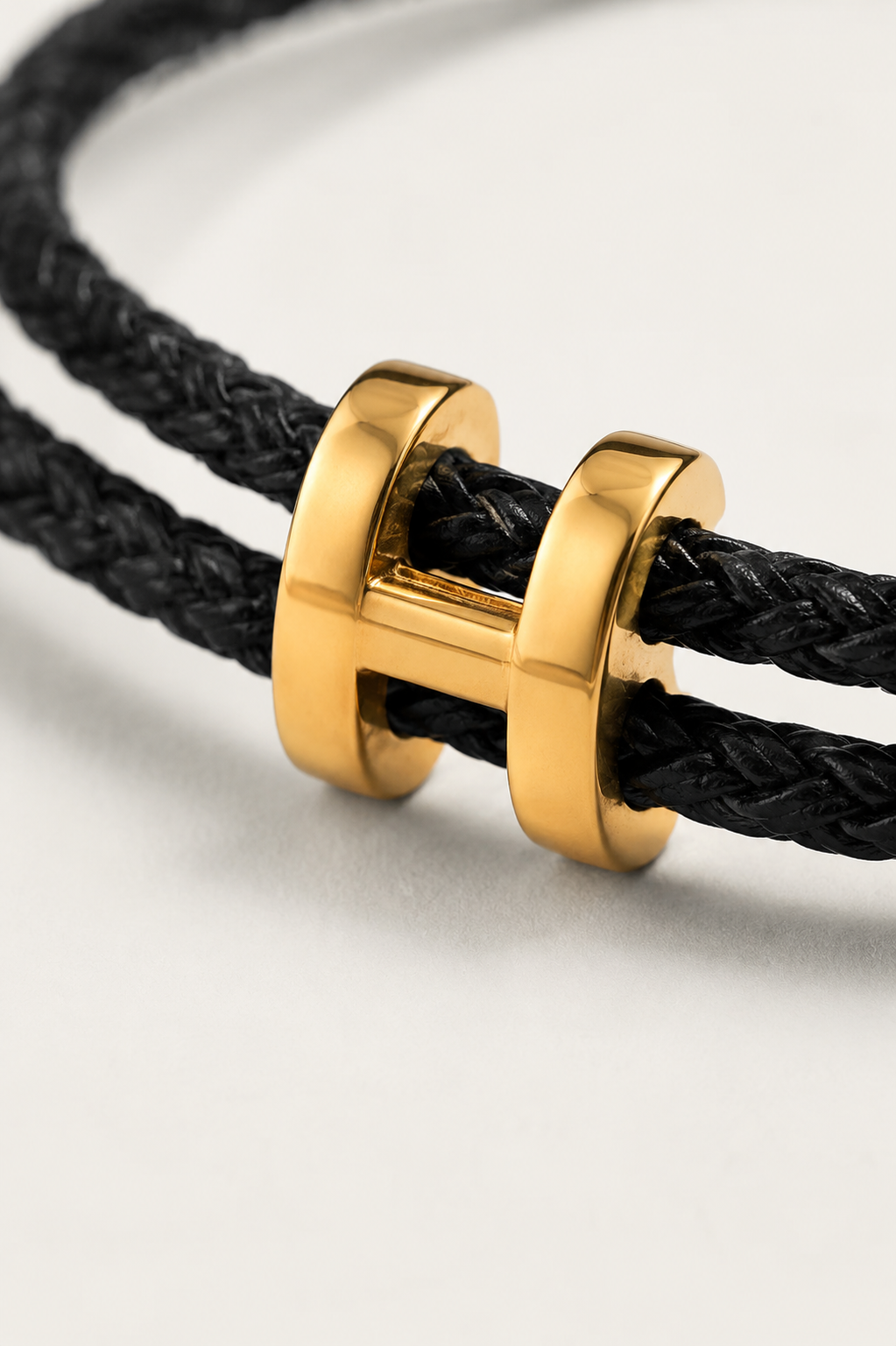 Santorelli Bracelet Black/Gold