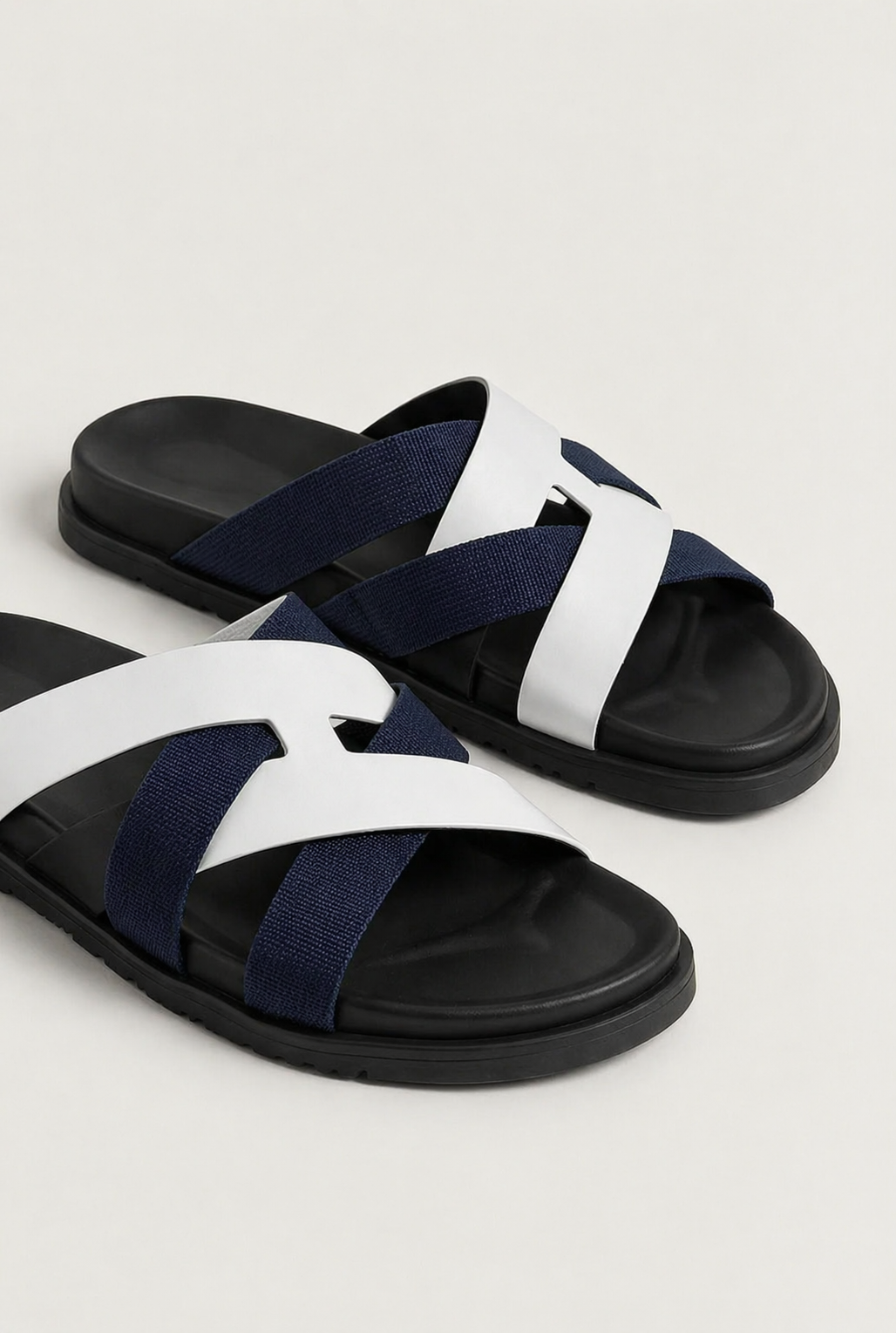 Alviro Sandal Nº1 White/Navy
