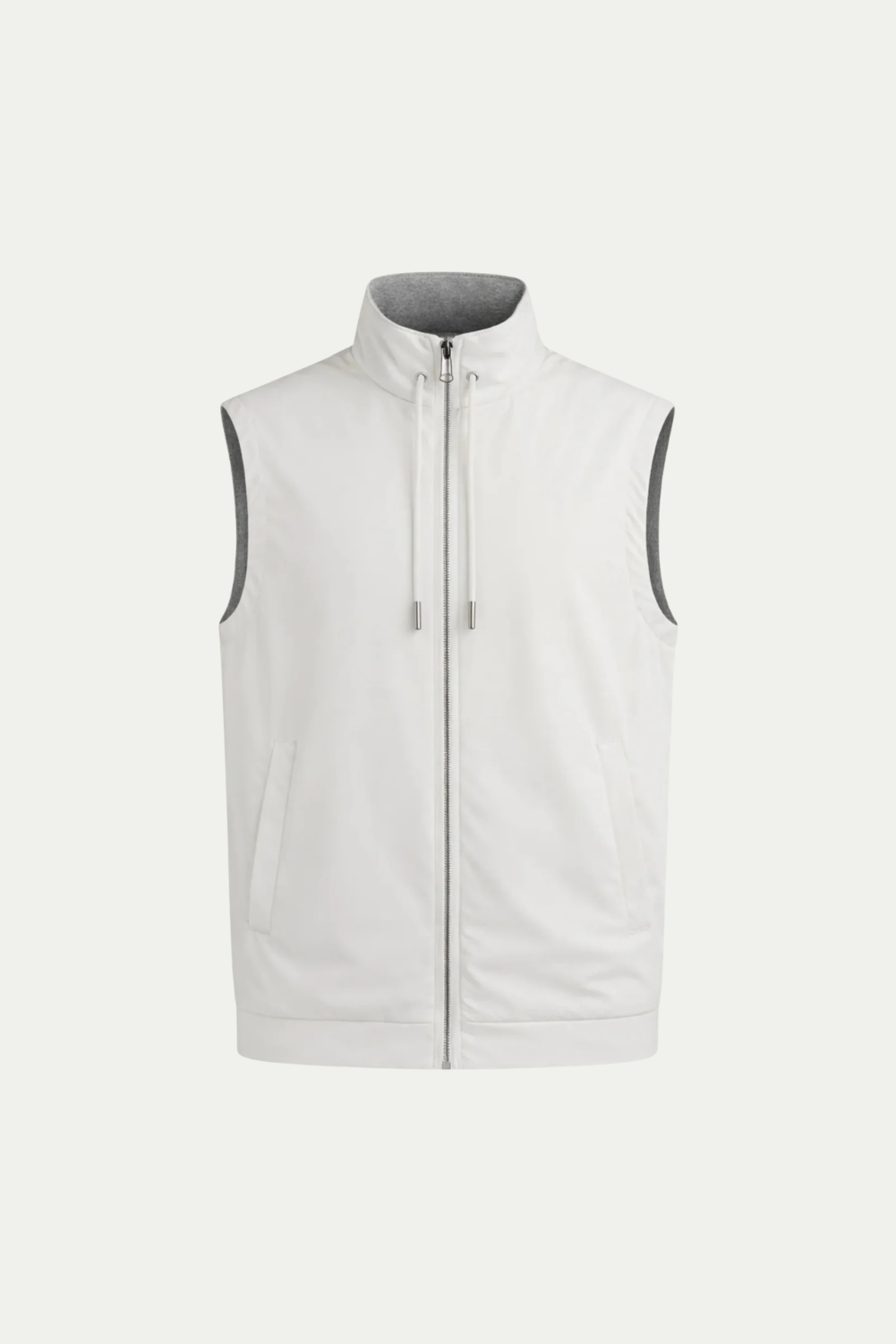 Santorelli Reversible Vest Ivory