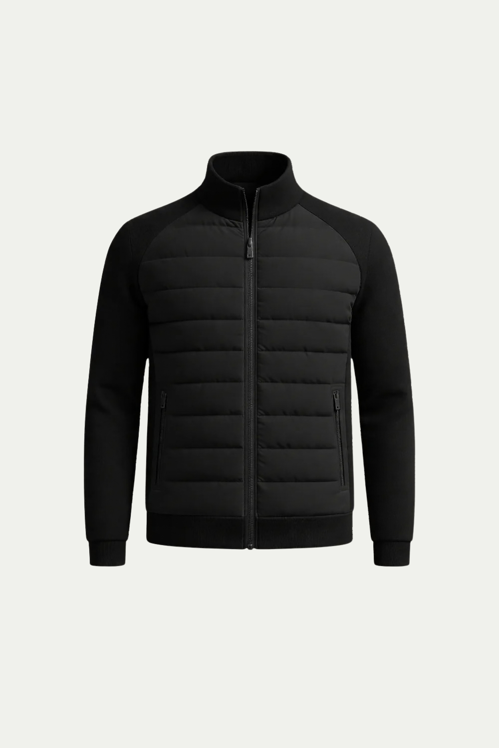 Essential Hybrid Jacket Black