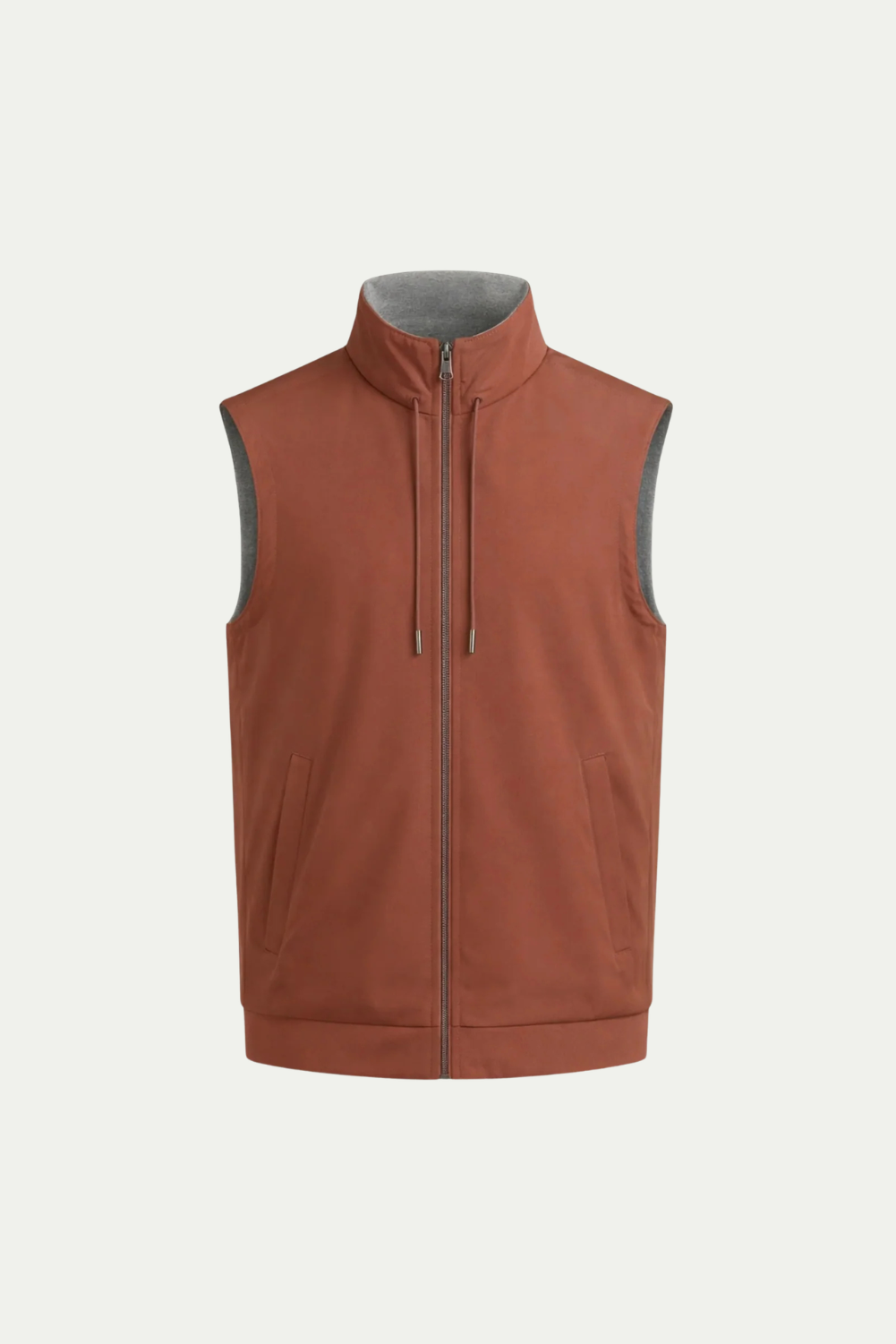 Santorelli Reversible Vest Terracotta
