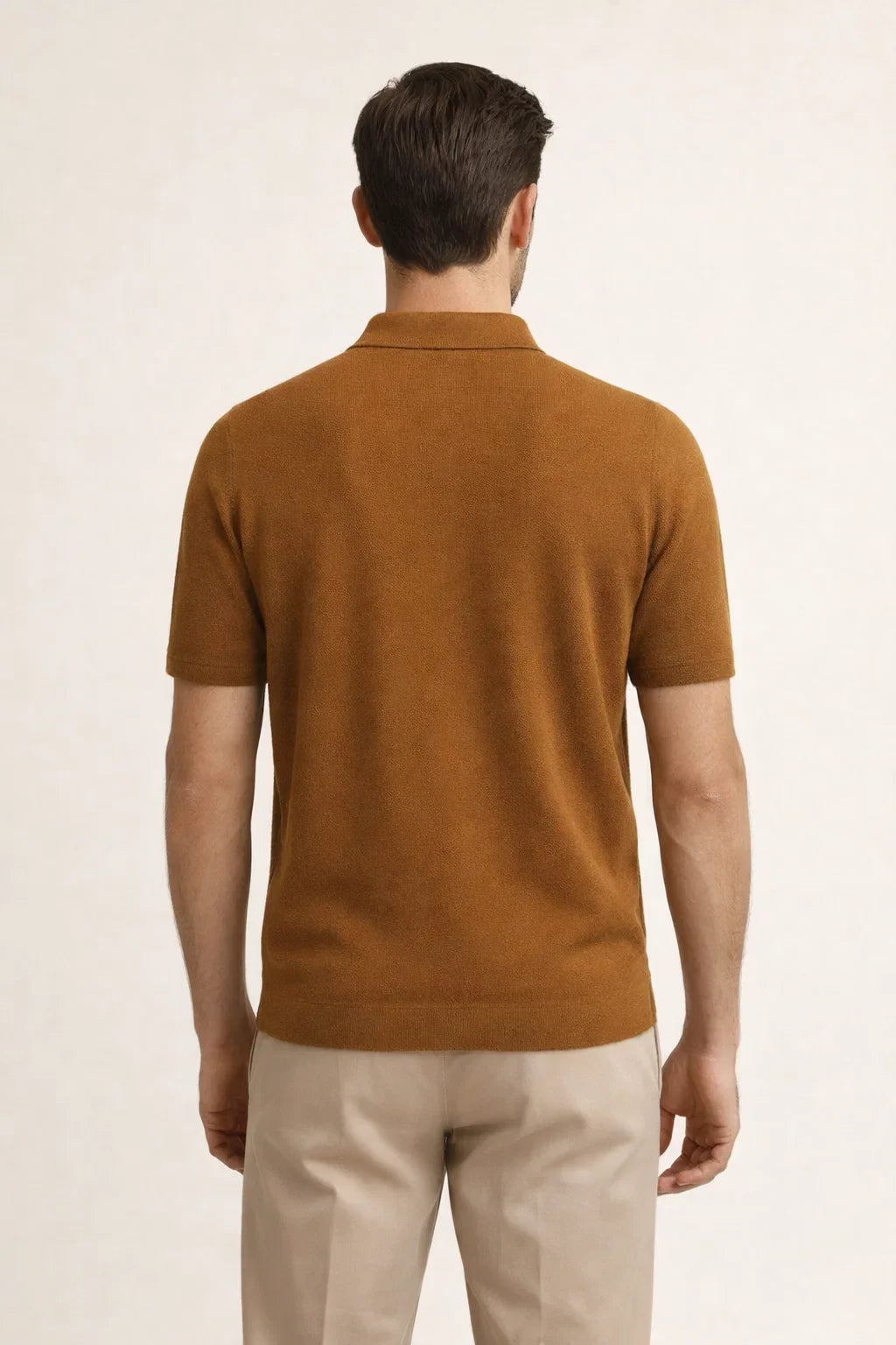 Riviera Terry Polo Hazelnut