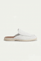 Ancestral Suede Mule White