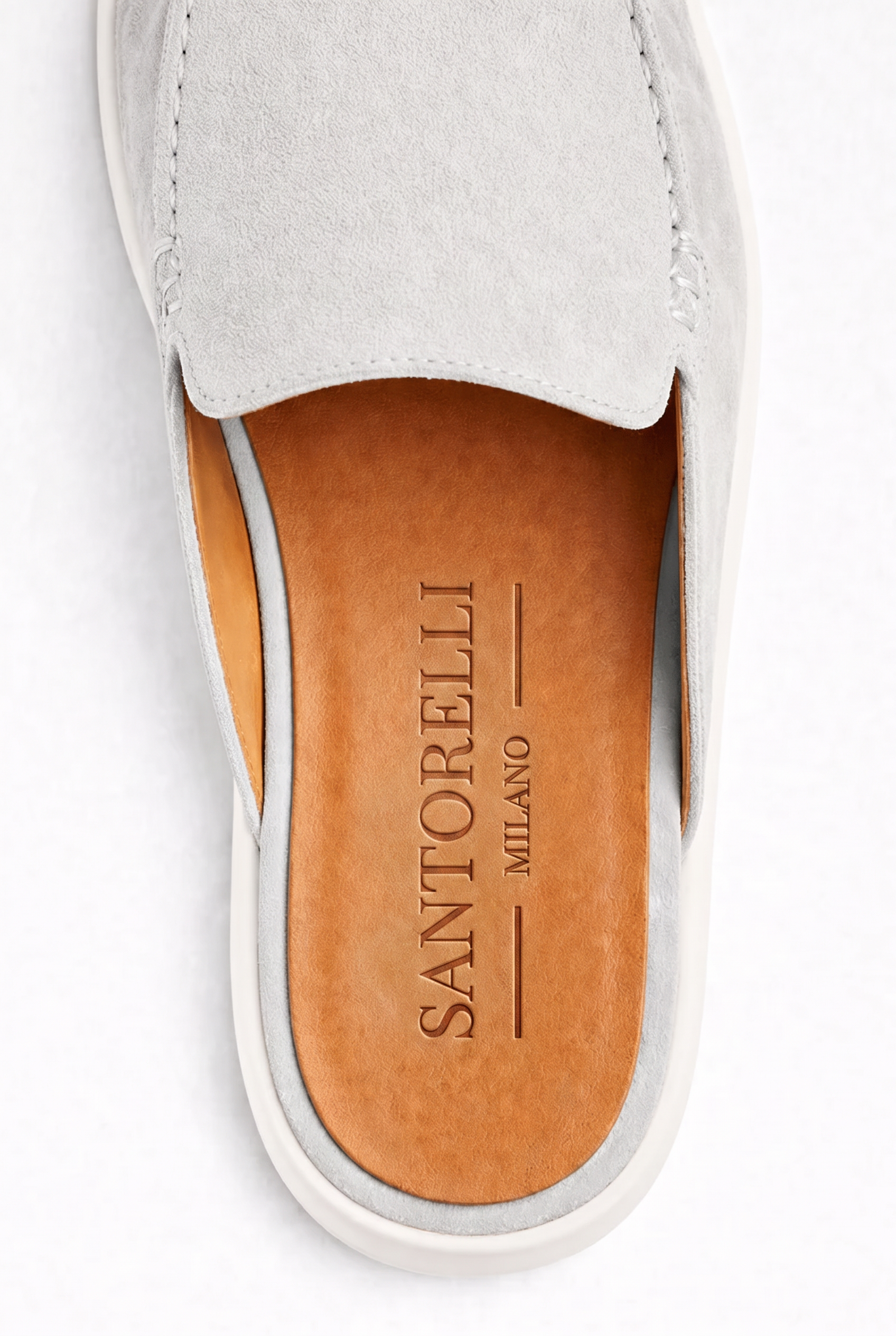 Ancestral Suede Mule White