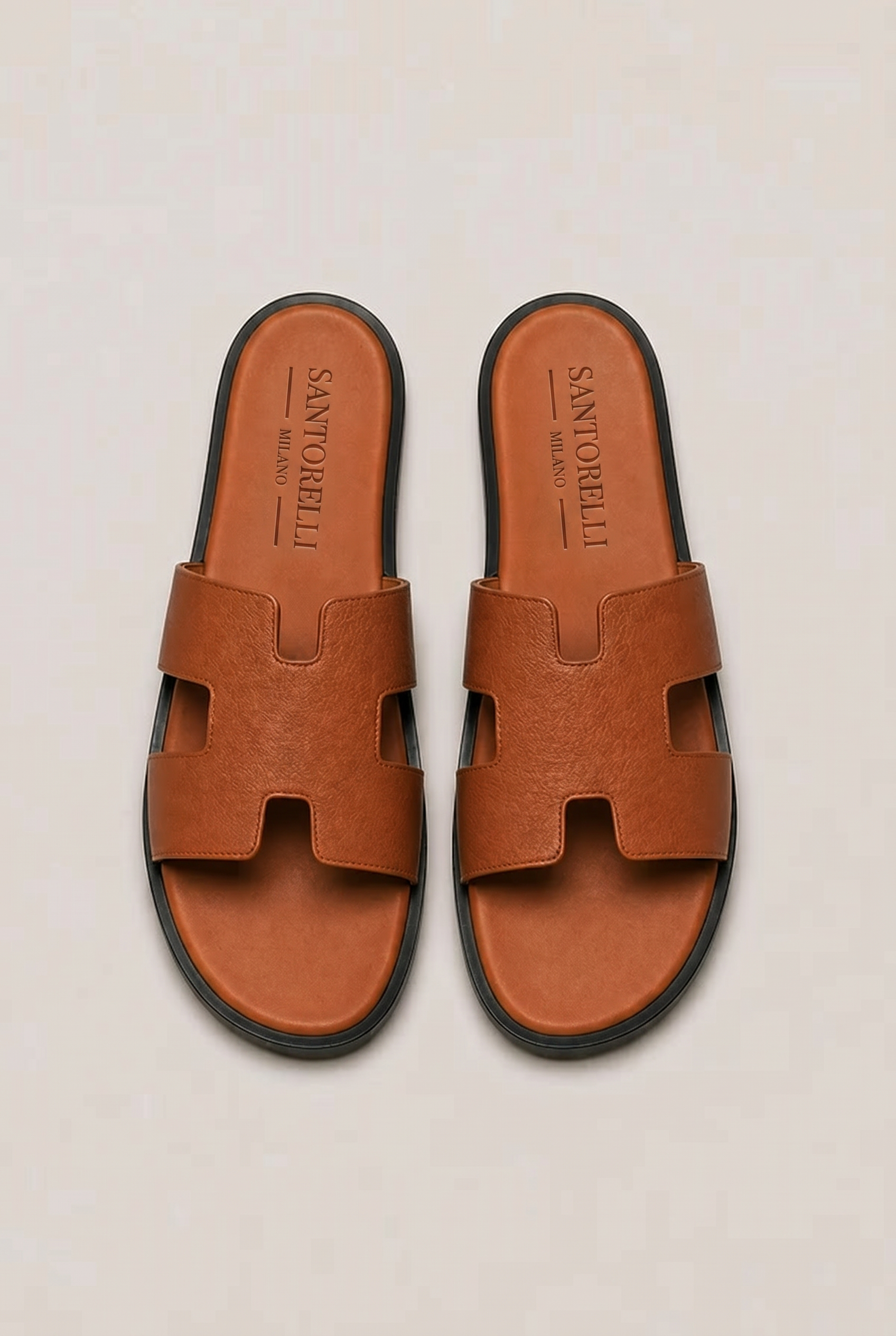 Santorelli Sandal Brown