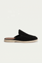Ancestral Suede Mule Black