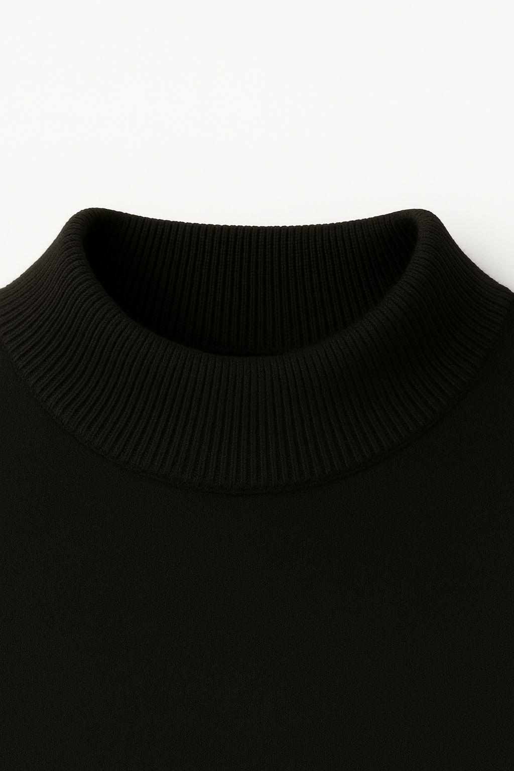 Azure Knit Tee Black