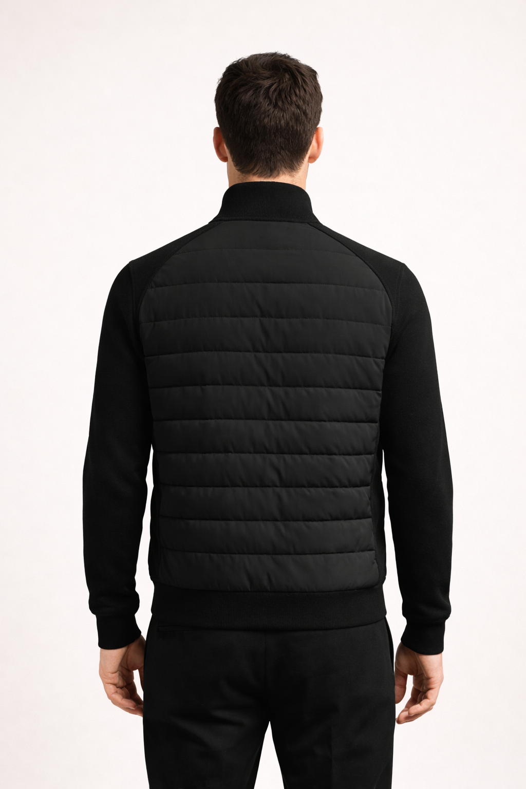 Essential Hybrid Jacket Black