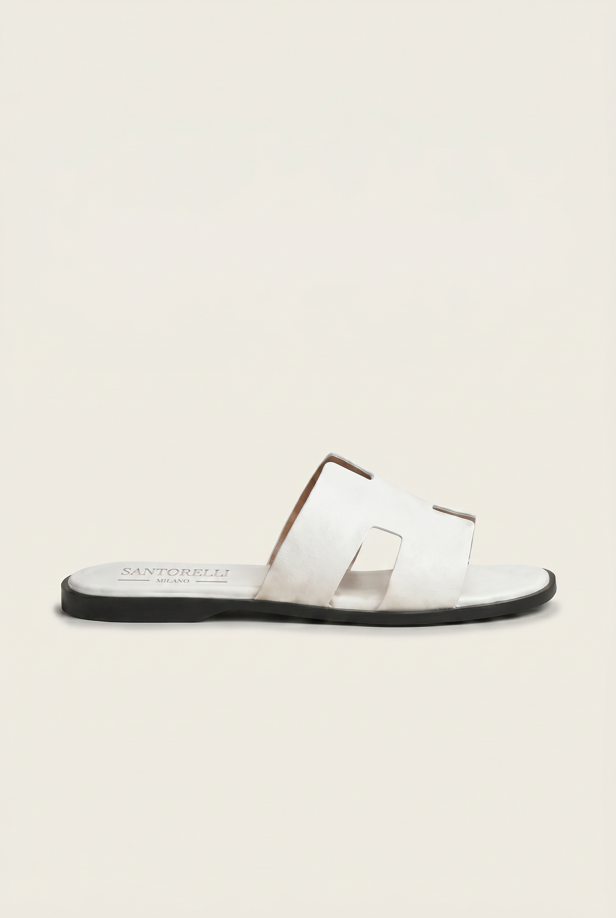 Santorelli Sandal White