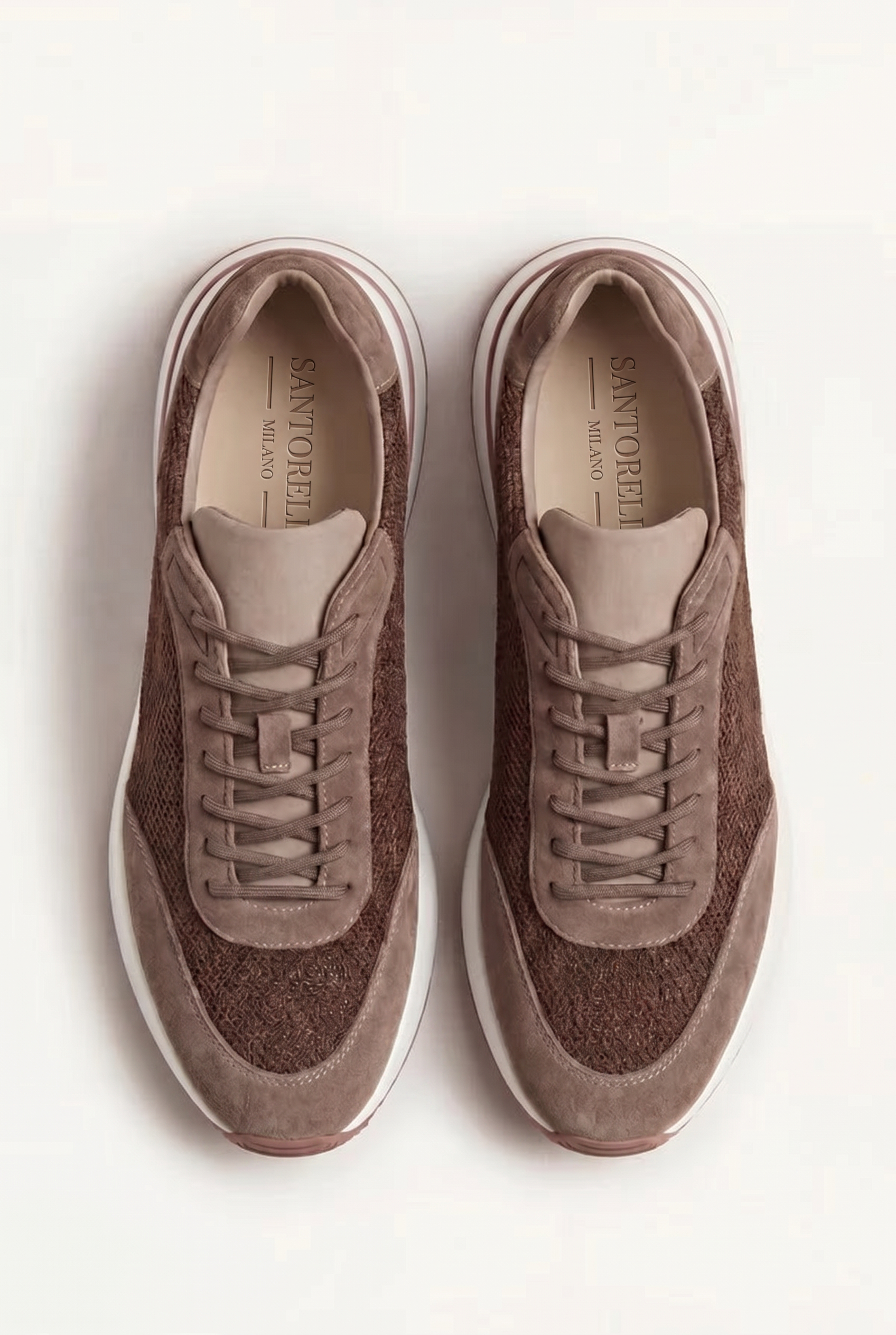 Rivaro Mesh Sneaker Dark Brown