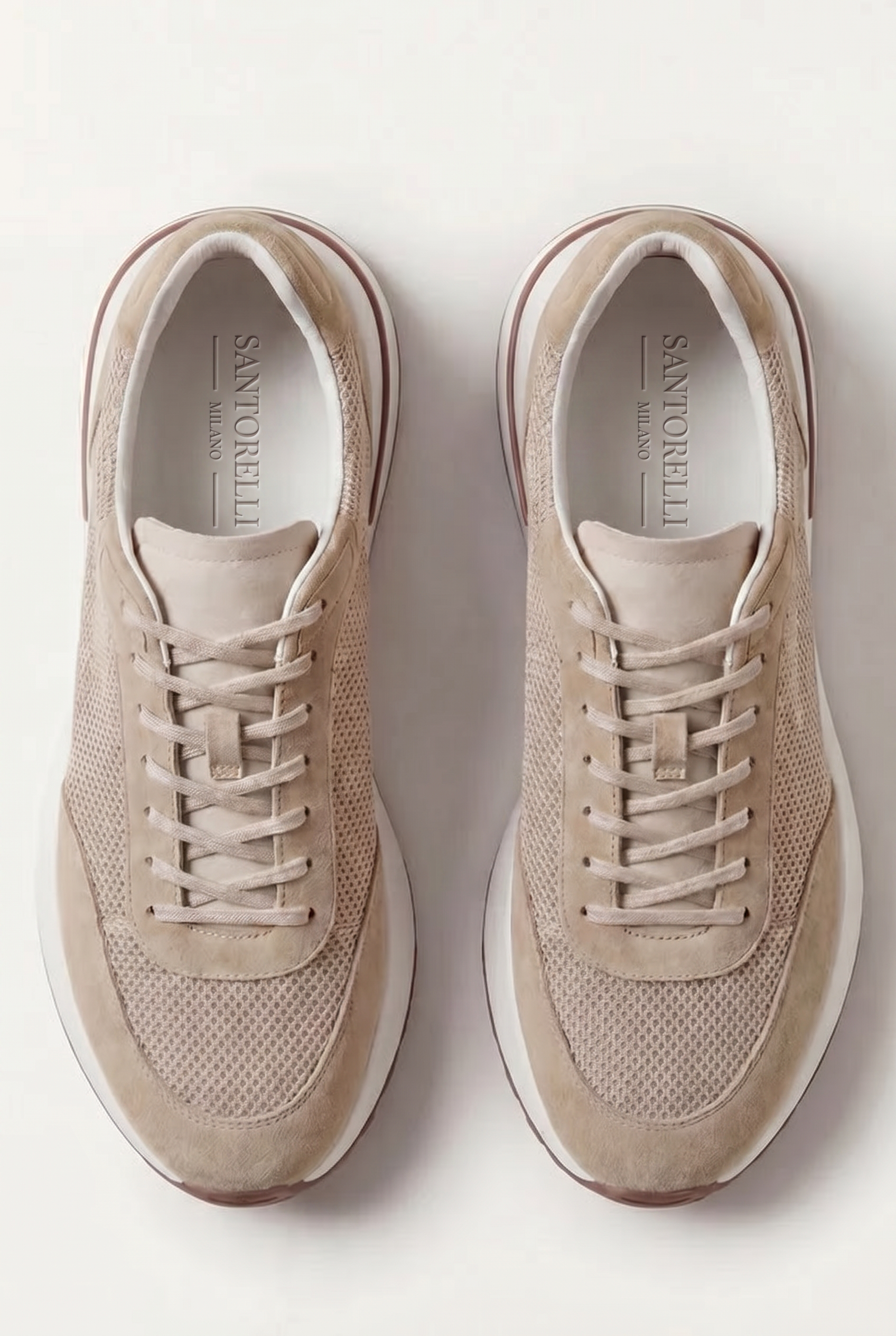 Rivaro Mesh Sneaker Taupe