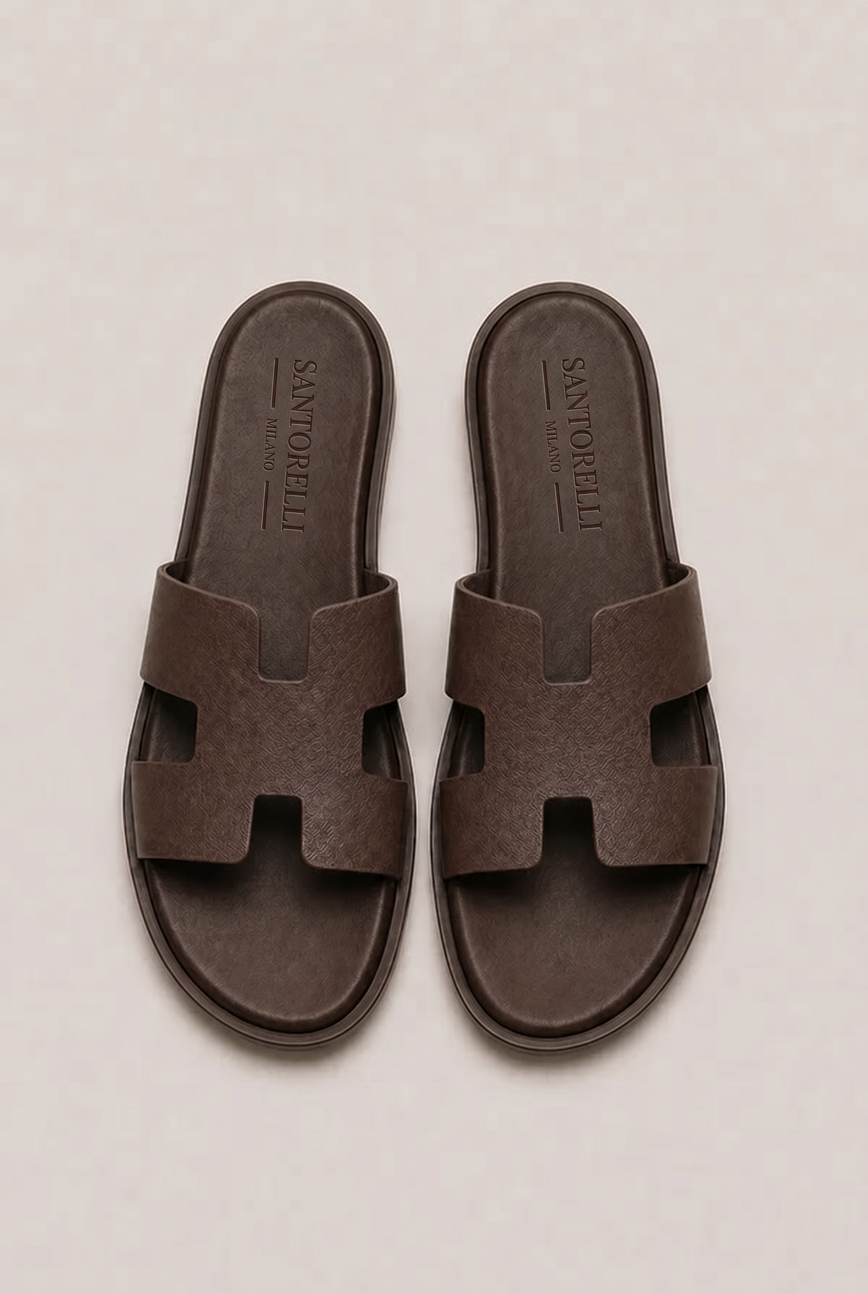 Santorelli Sandal Dark Brown