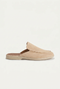 Ancestral Suede Mule Beige