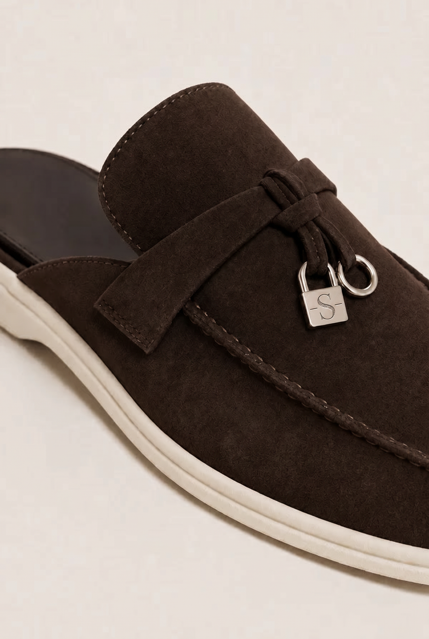 Ancestral Buckle Mule Brown