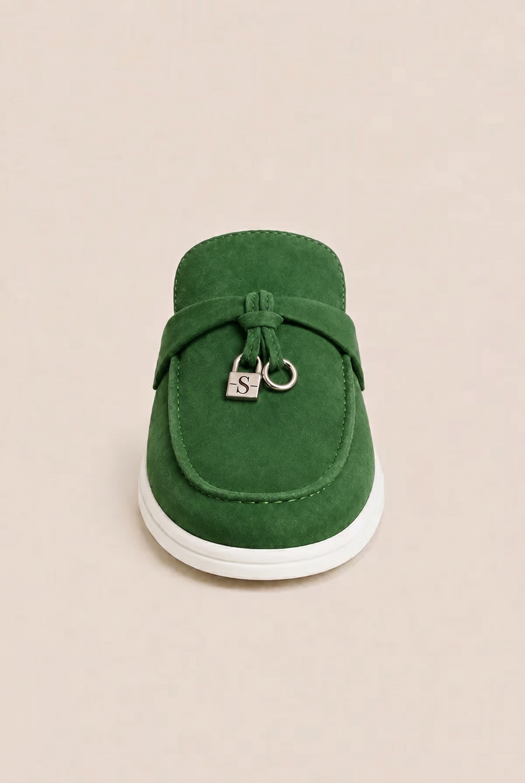 Ancestral Buckle Mule Green