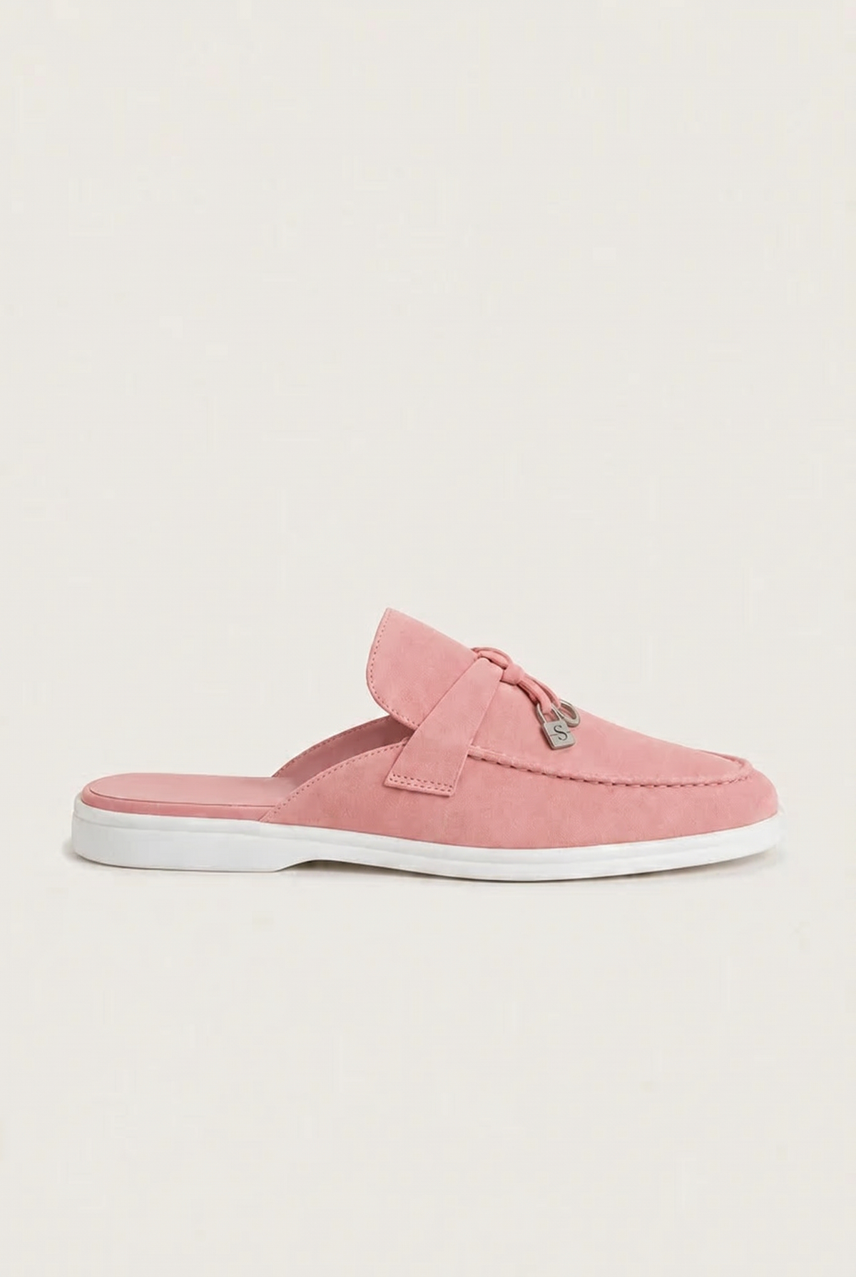 Ancestral Buckle Mule Pink