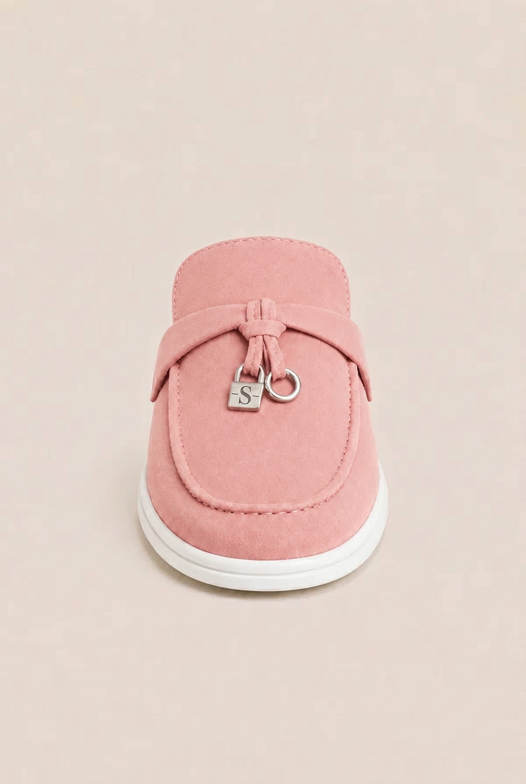 Ancestral Buckle Mule Pink