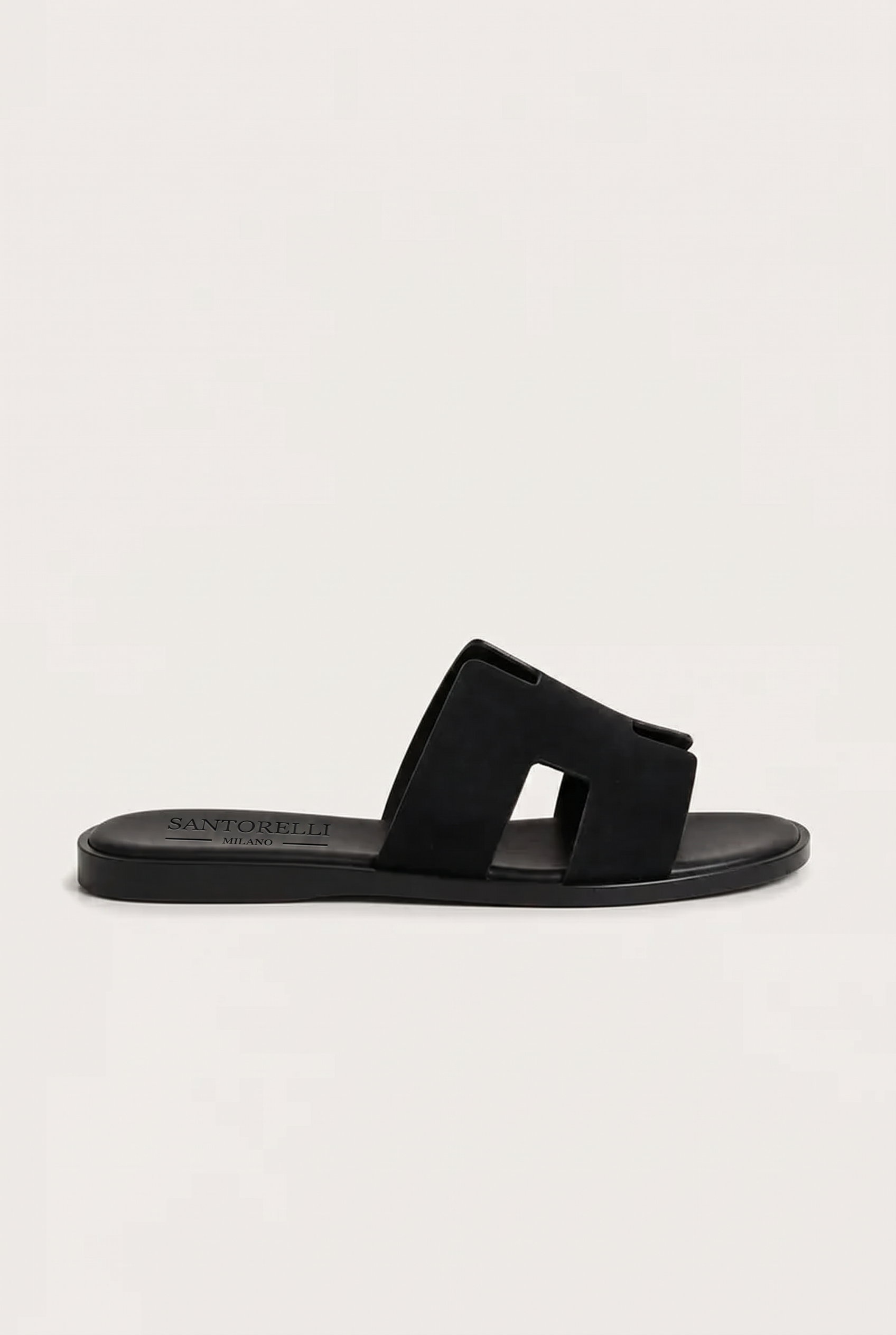 Valero Suede Sandal Black