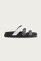 Alviro Sandal Nº1 White/Silver