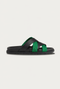 Alviro Sandal Nº1 Green/Black