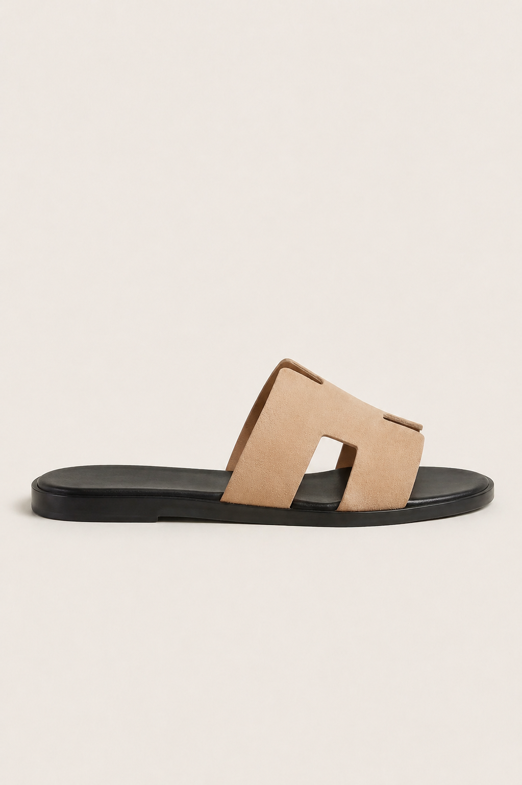 Valero Suede Sandal Beige
