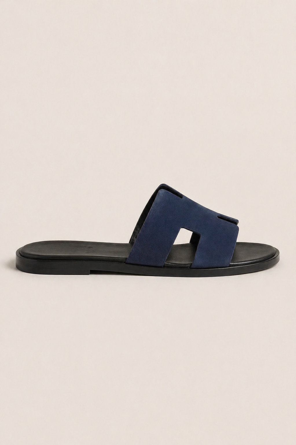 Valero Suede Sandal Navy