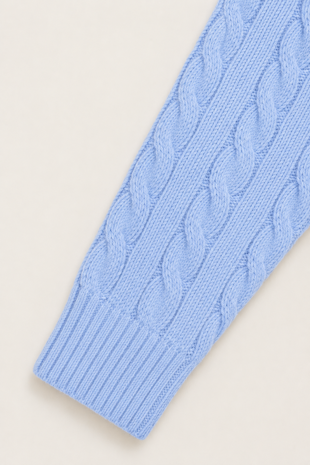 Artisan Cable Knit Sky Blue