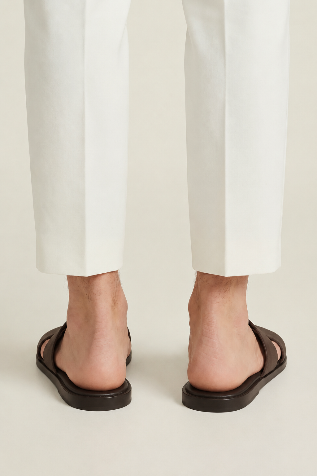 Santorelli Sandal Dark Brown
