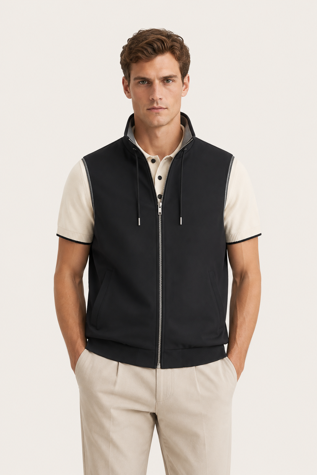 Santorelli Reversible Vest Black