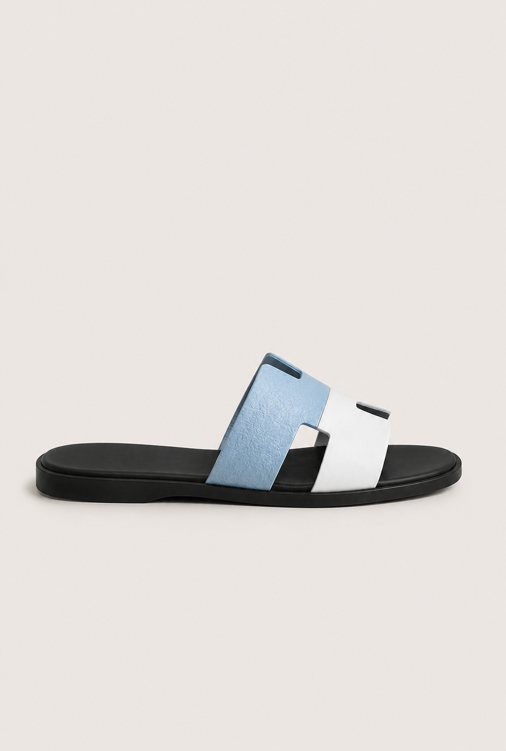 Santorelli Sandal Light Blue/White