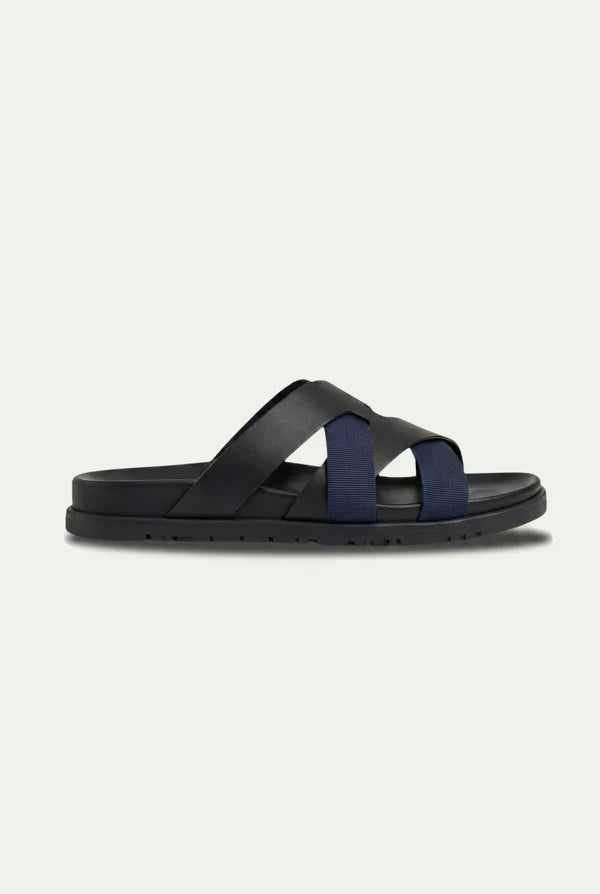 Alviro Sandal Nº1 Navy/Black