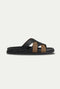 Alviro Sandal Nº1 Black/Brown