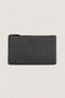 Alcantara Clutch Bag Dark Gray