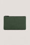 Alcantara Clutch Bag Midnight Green