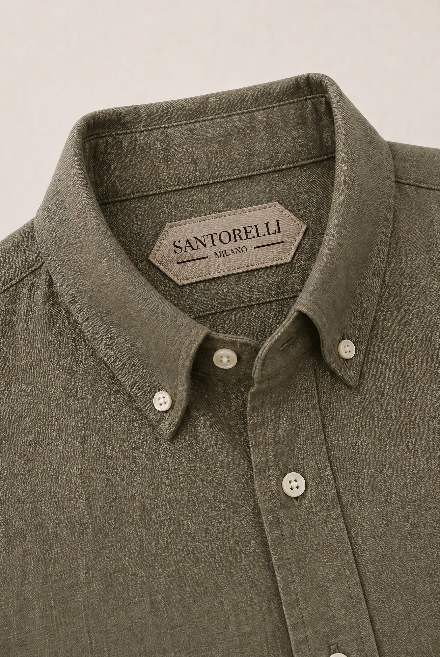 Haute Linen Shirt Olive