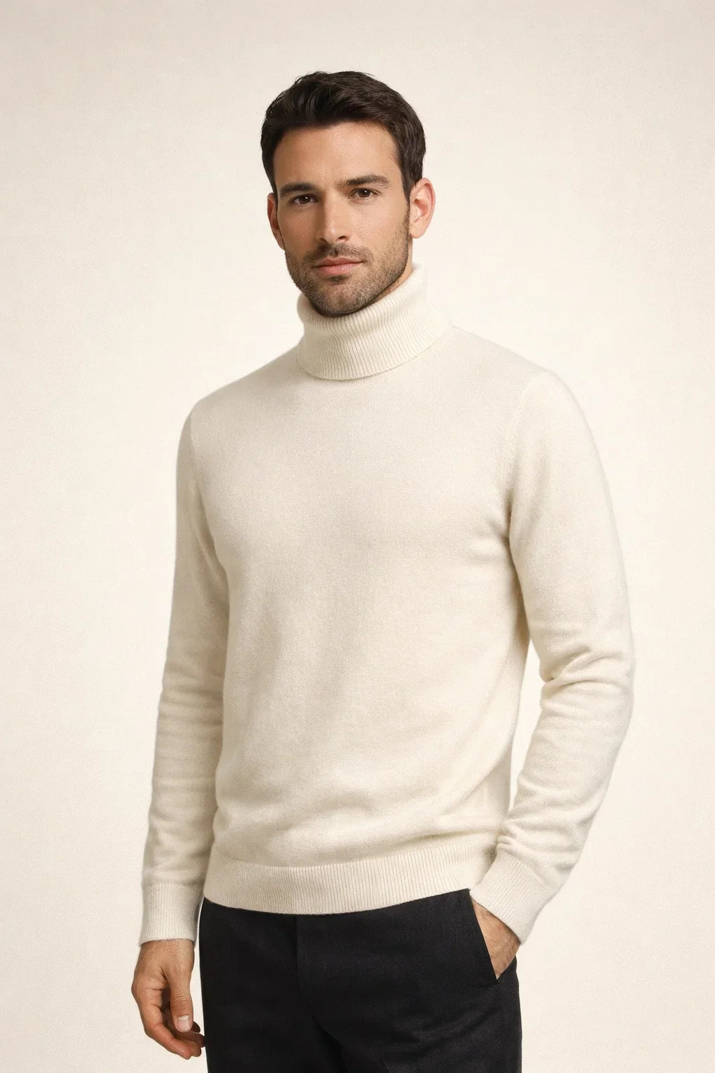 Intemporel Turtleneck Ivory